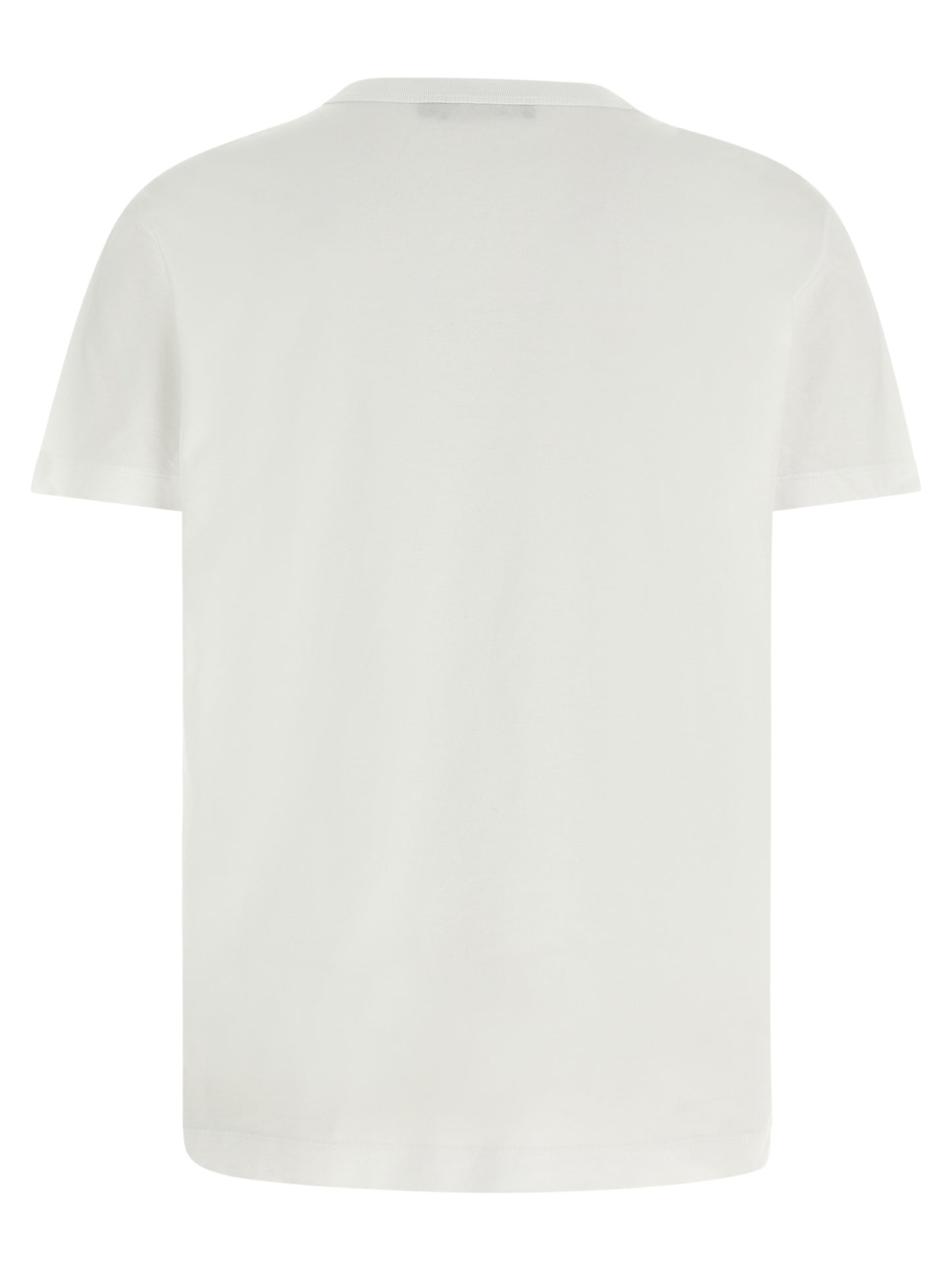 Dolce & Gabbana White Cotton T-Shirt