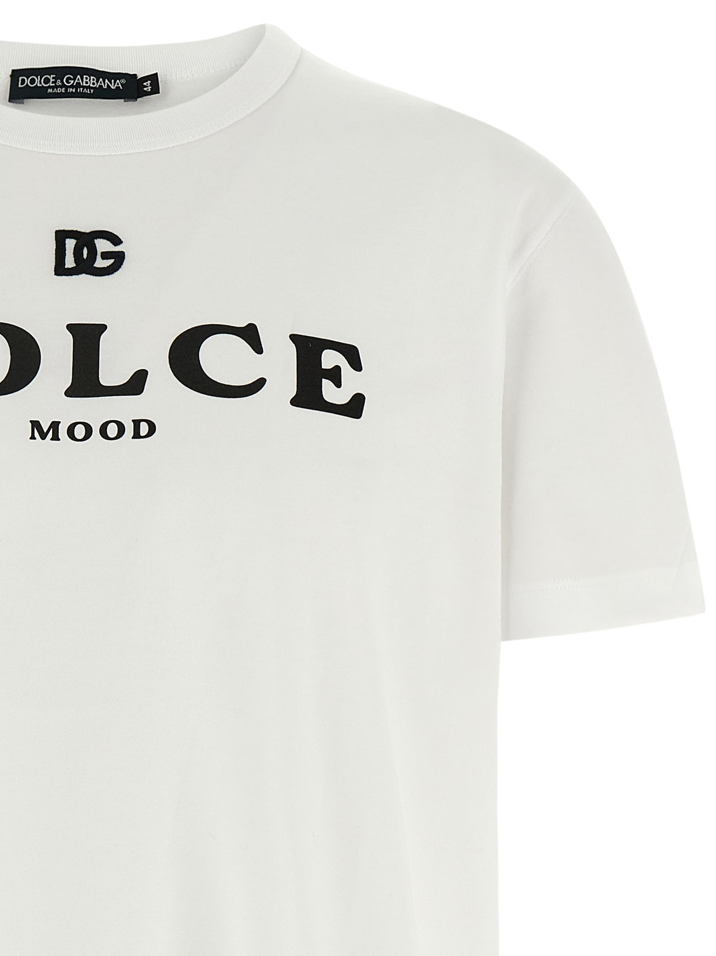 Dolce & Gabbana White Cotton T-Shirt