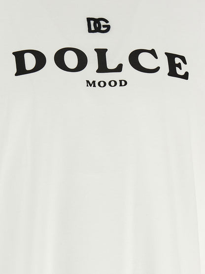 Dolce & Gabbana White Cotton T-Shirt