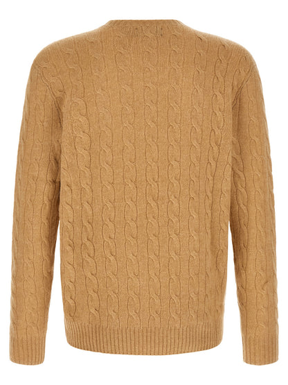 Polo Ralph Lauren Beige Wool Cardigan
