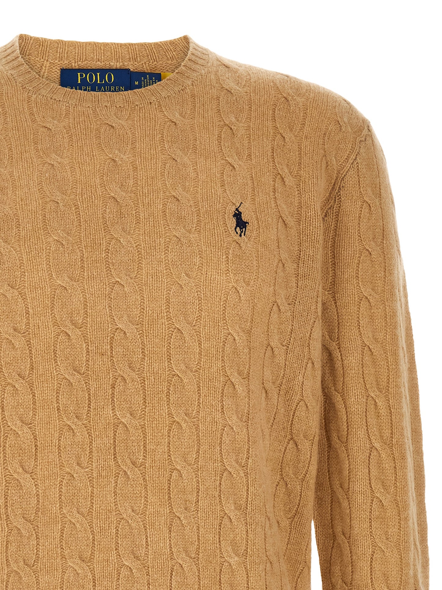 Polo Ralph Lauren Beige Wool Cardigan