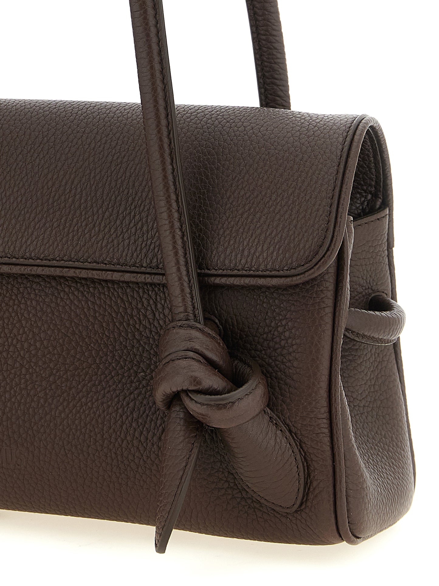 Jacquemus Brown Calfskin Shoulder Bag