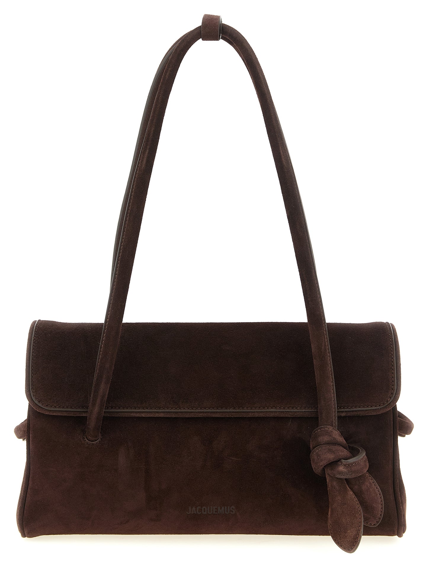 Jacquemus Brown Calfskin Shoulder Bag