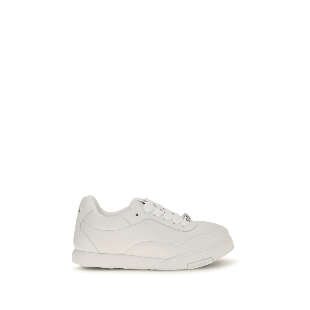 Baskets Givenchy homme Puffy Yard en cuir de veau blanc – GI-BH00B7H1XT100