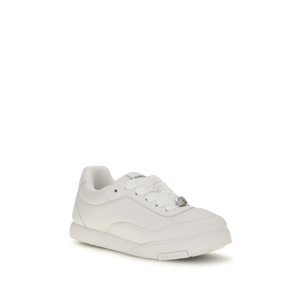 Baskets Givenchy homme Puffy Yard en cuir de veau blanc – GI-BH00B7H1XT100