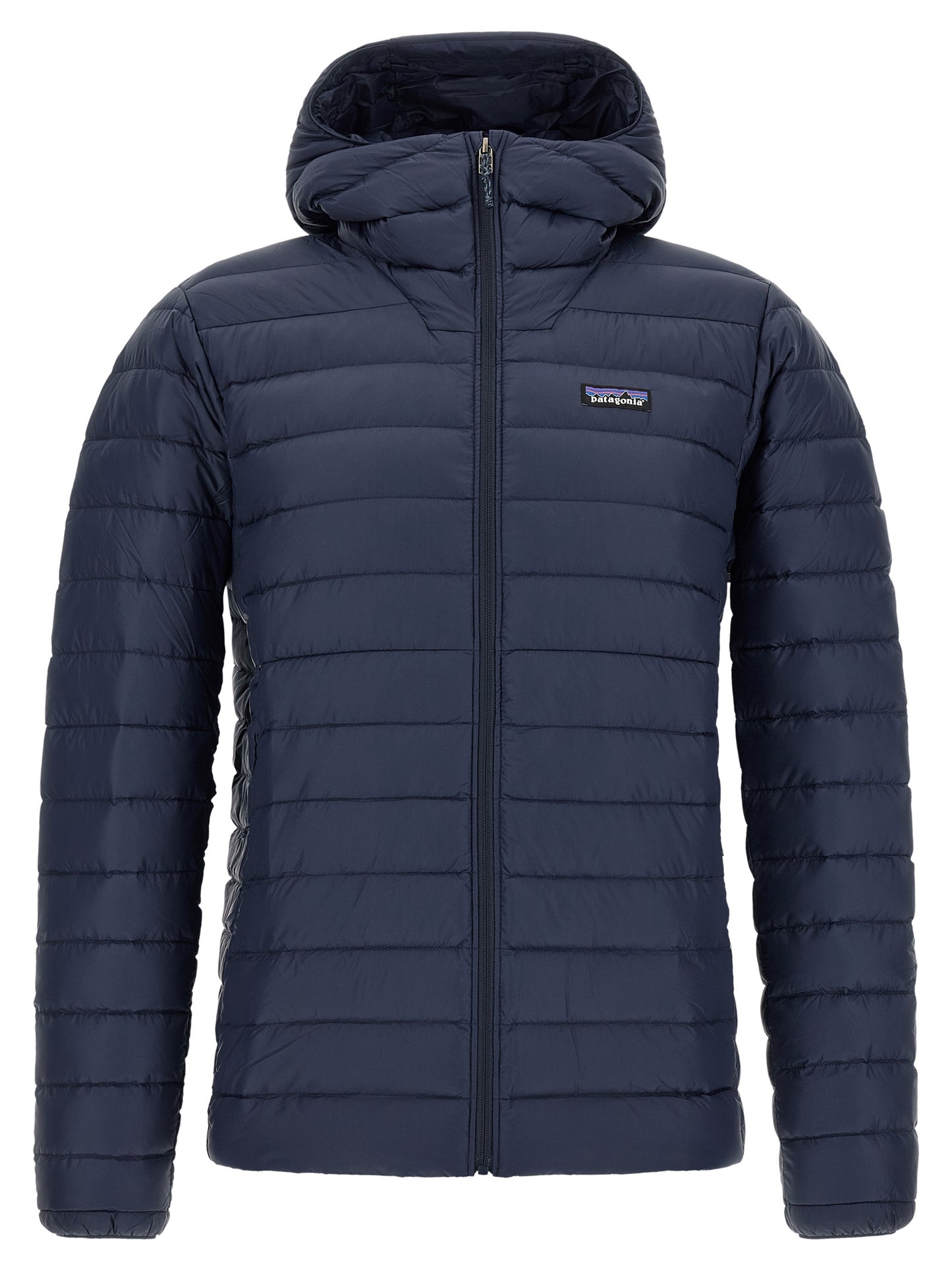 PATAGONIA Blue Nylon Full-Length Jacket