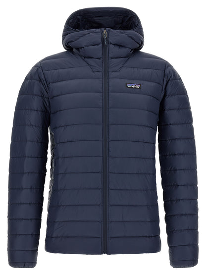 PATAGONIA Blue Nylon Full-Length Jacket