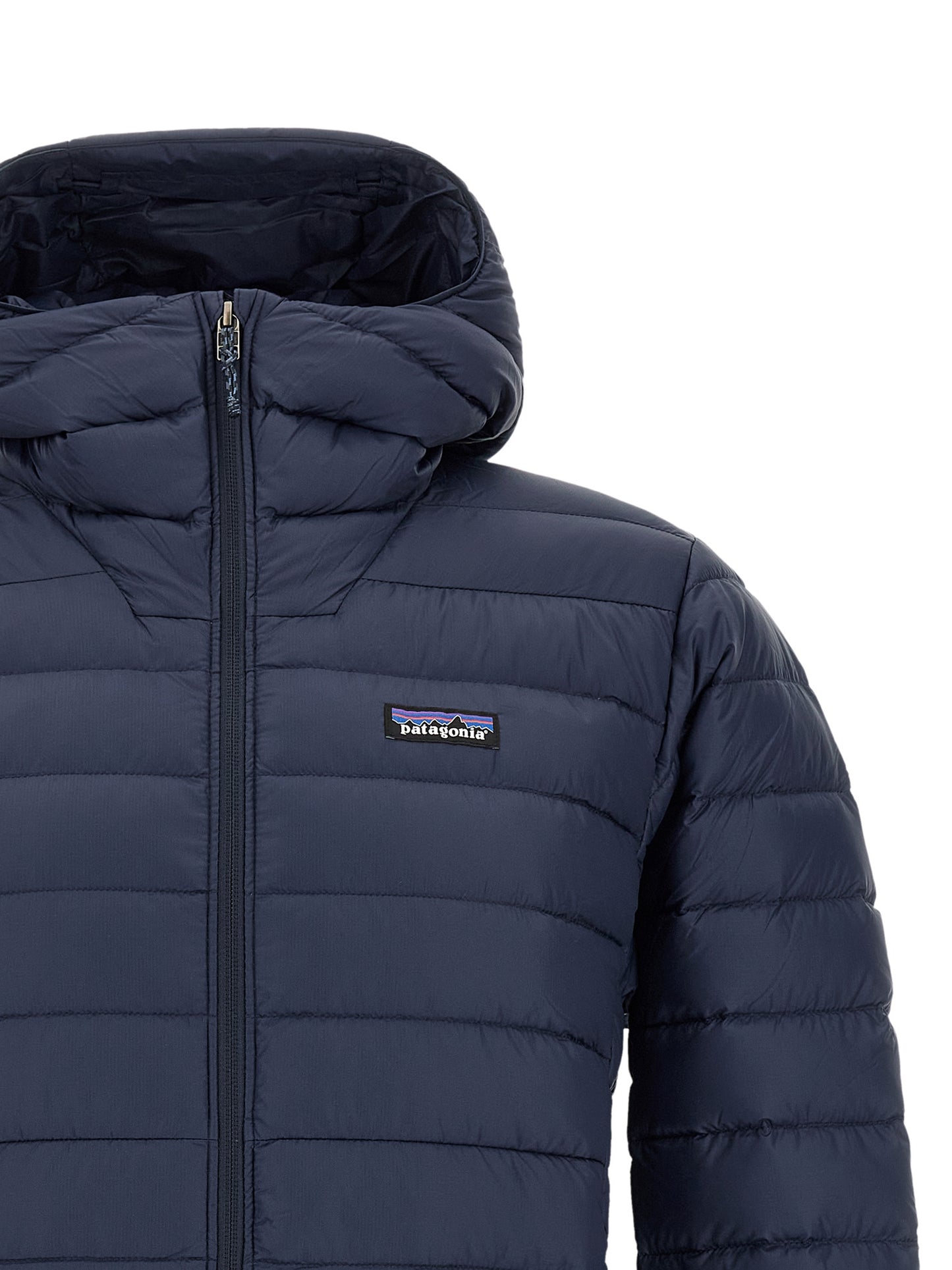 PATAGONIA Blue Nylon Full-Length Jacket