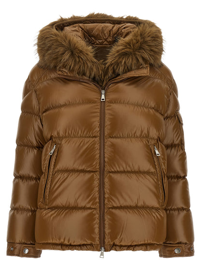 Moncler Brown Polyamide Full-Length Jacket