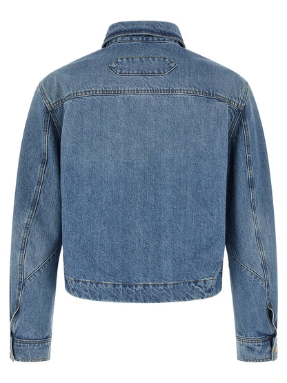 Jacquemus Blue Cotton Denim Jacket