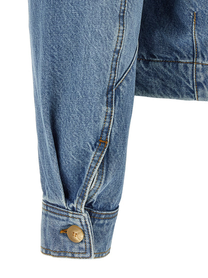 Jacquemus Blue Cotton Denim Jacket