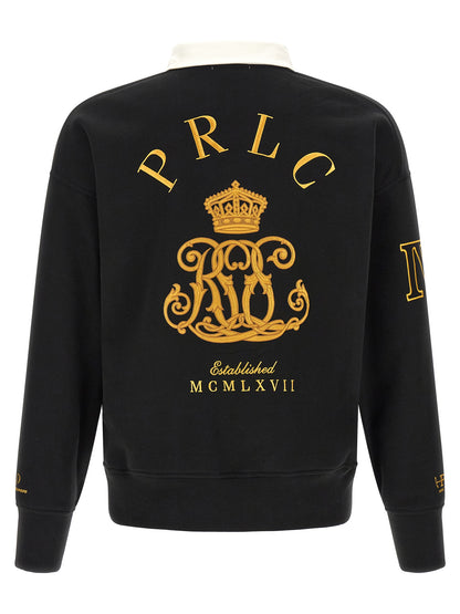 Polo Ralph Lauren Black Cotton Polo Shirt