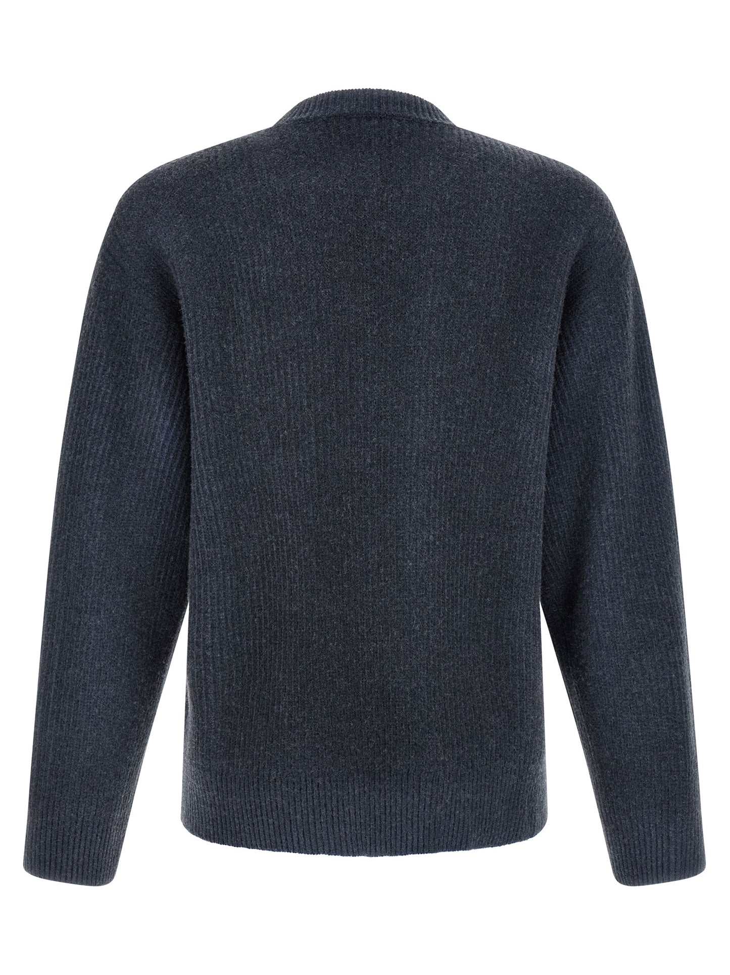 Diesel Blue Wool Cardigan