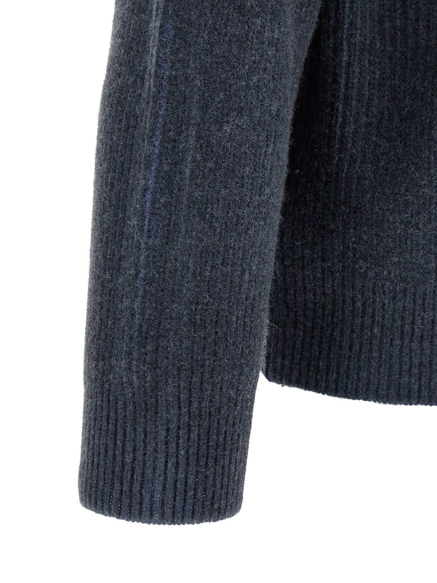Diesel Blue Wool Cardigan