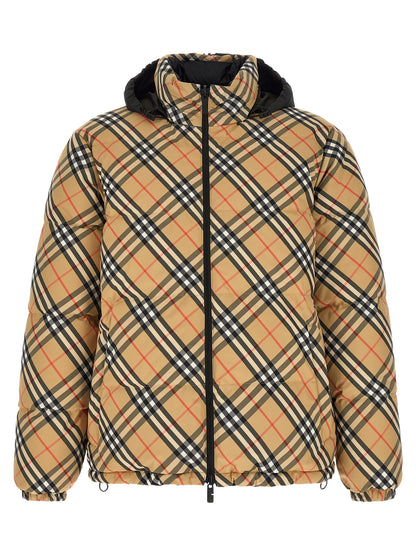 Doudoune Burberry homme Snowdon en polyester beige – BU-319680