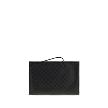Gucci Black Cotton Handbag