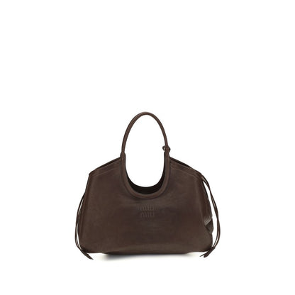 Miu Miu Brown Lamb Ovis Aries Handbag