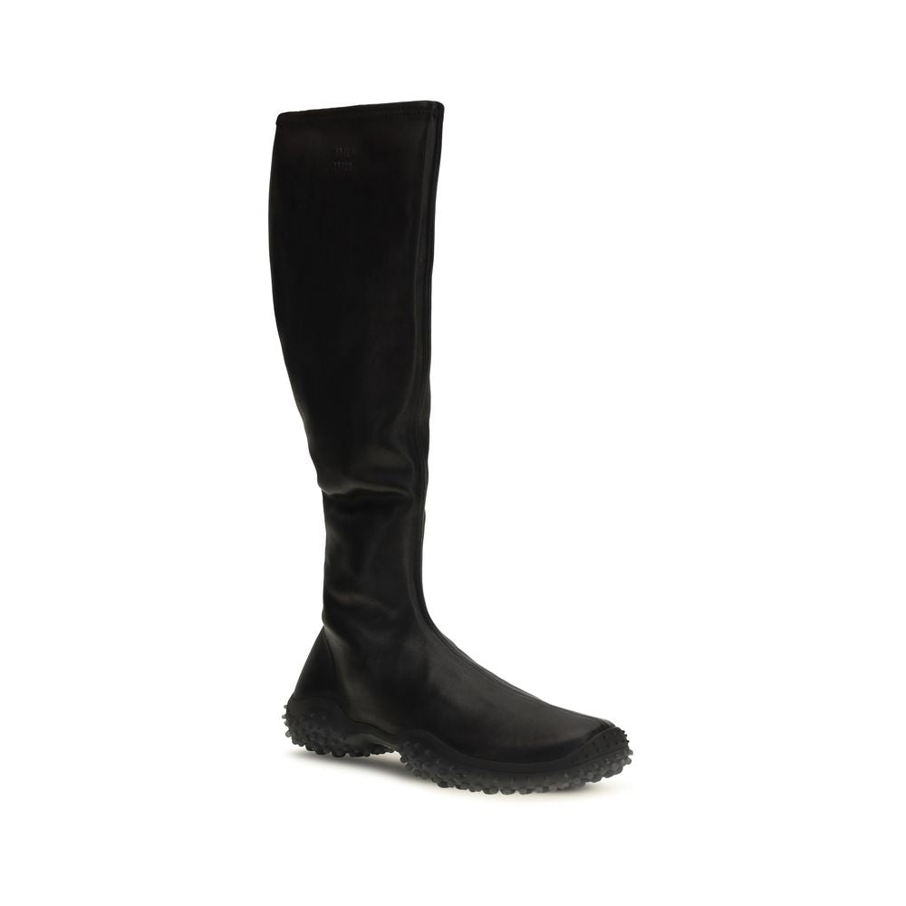 Miu Miu Black Lamb Ovis Aries Ankle Boots