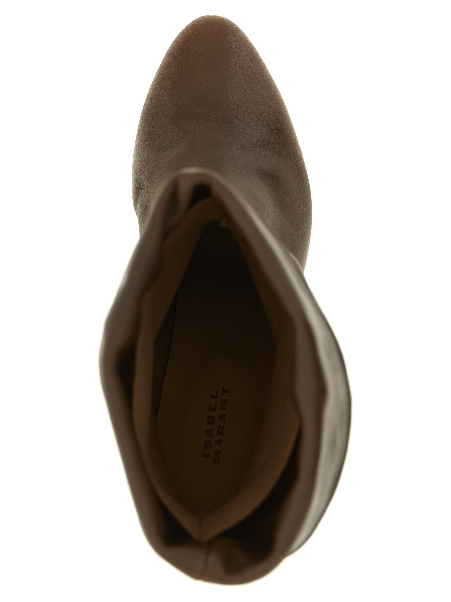 Isabel Marant Brown Cowhide Ankle Boots