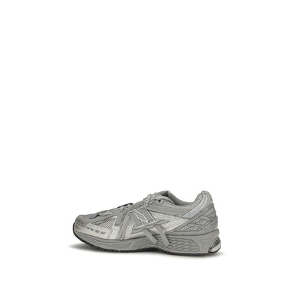 New Balance Gray Fabric Athletic Sneakers