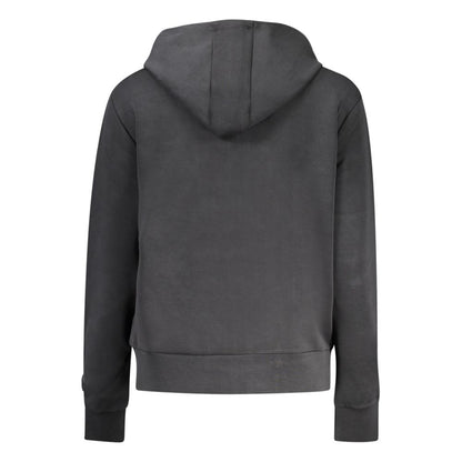 Sweat à capuche Guess Jeans femme en polyester noir – GU-31974