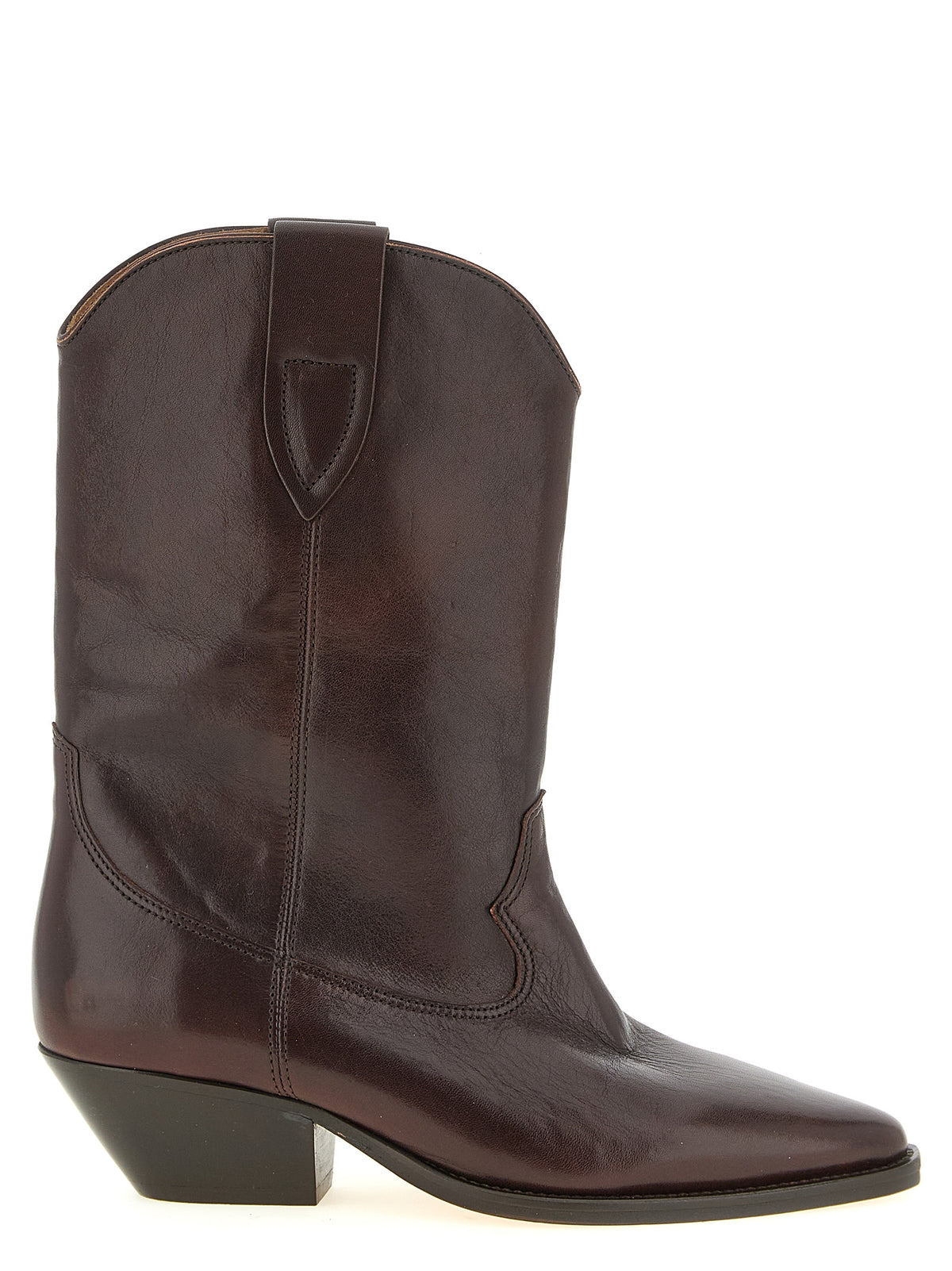 Bottes Isabel Marant femme Duerto en cuir de vache marron – IS-342136