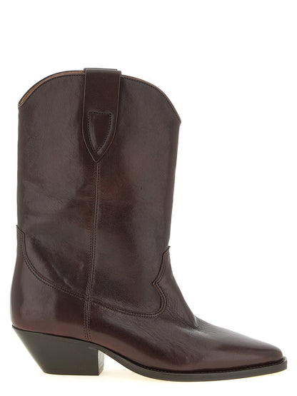 Bottes Isabel Marant femme Duerto en cuir de vache marron – IS-342136