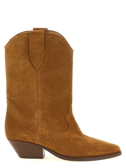 Bottes texanes Isabel Marant femme Duerto en cuir de vache marron – IS-342137