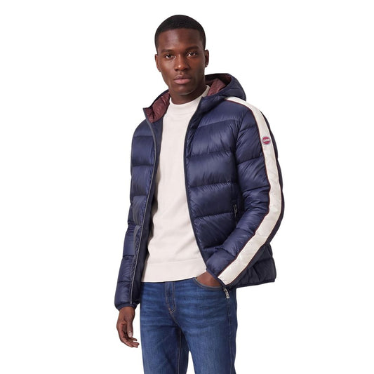 Doudoune à capuche Colmar Originals en polyamide bleu – CO-21173000010