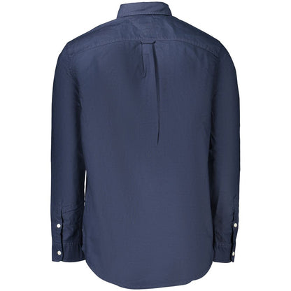Tommy Hilfiger Blue Cotton Men's Shirt