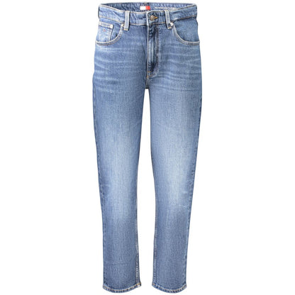 Jean Tommy Hilfiger femme Mom en coton bleu – TO-46890