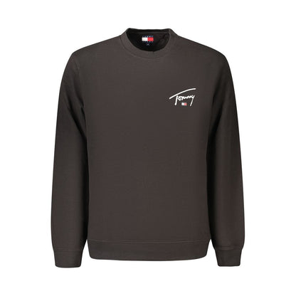 Sweat-shirt Tommy Hilfiger homme en coton noir – TO-46903