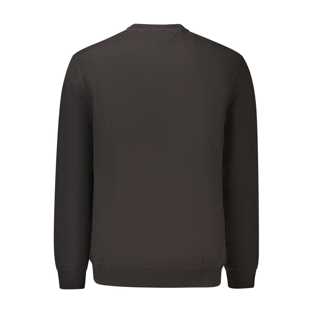 Sweat-shirt Tommy Hilfiger homme en coton noir – TO-46911
