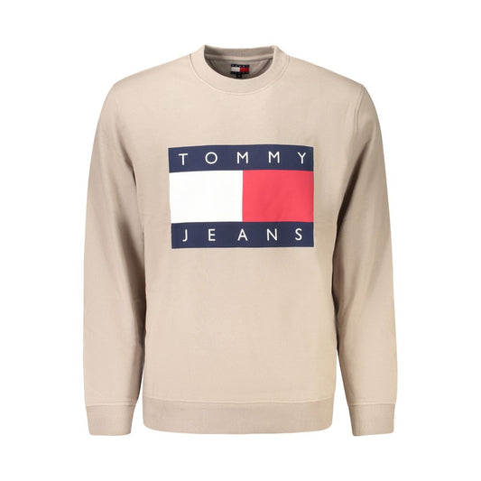Sweat-shirt Tommy Hilfiger homme en coton beige – TO-46906