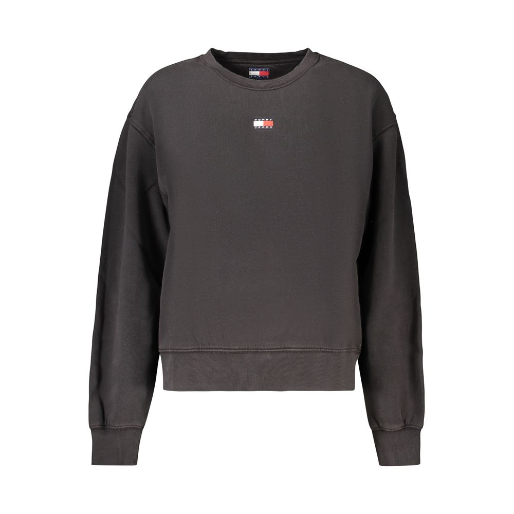 Sweat-shirt Tommy Hilfiger femme en coton noir – TO-46908