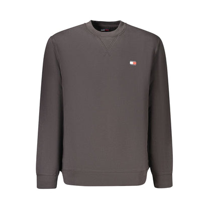 Sweat-shirt Tommy Hilfiger homme en coton noir – TO-46913