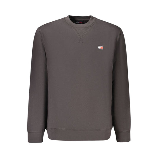 Sweat-shirt Tommy Hilfiger homme en coton noir – TO-46913