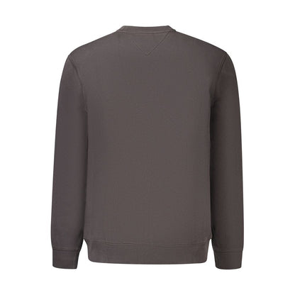 Sweat-shirt Tommy Hilfiger homme en coton noir – TO-46913