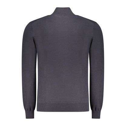 Guess Jeans Blue Wool Cardigan
