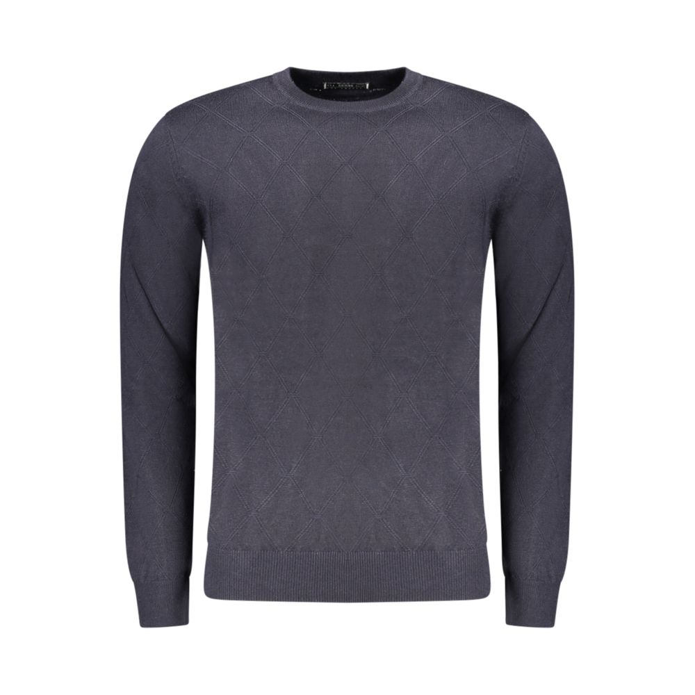 Pull Guess Jeans homme en polyester bleu – GU-46983