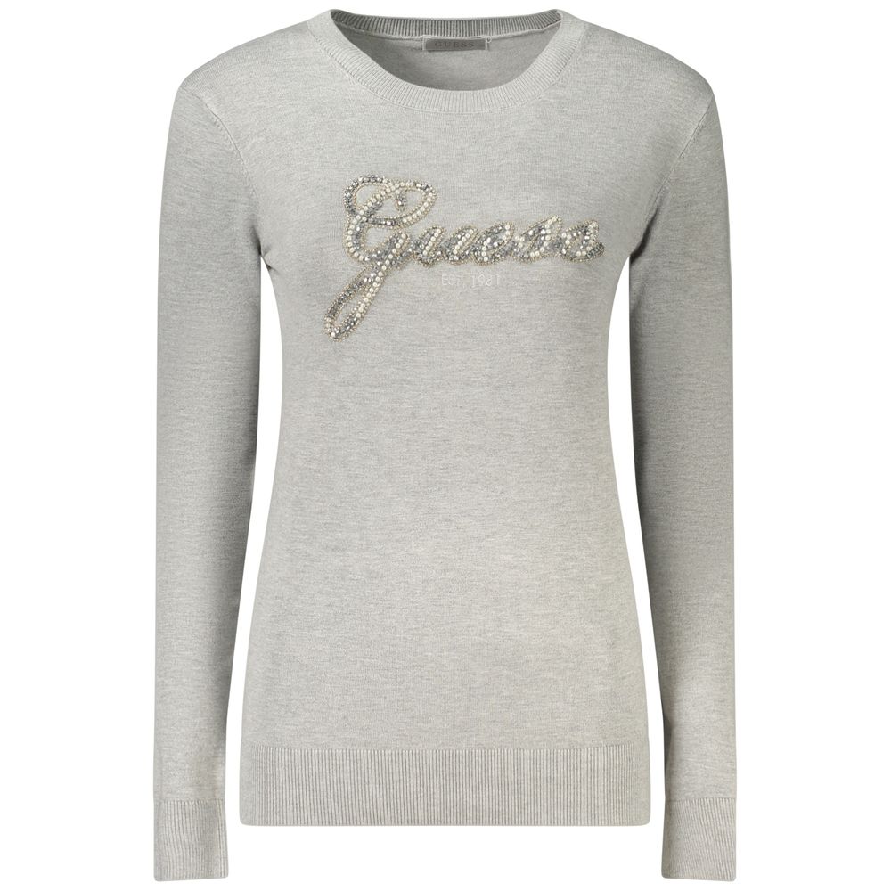 Pull Guess Jeans femme en viscose gris – GU-46995