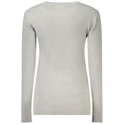 Pull Guess Jeans femme en viscose gris – GU-46995