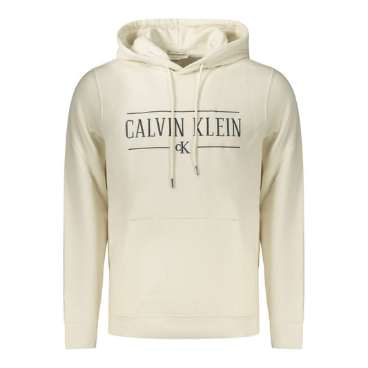 Sweat à capuche Calvin Klein homme en coton blanc – CA-47362