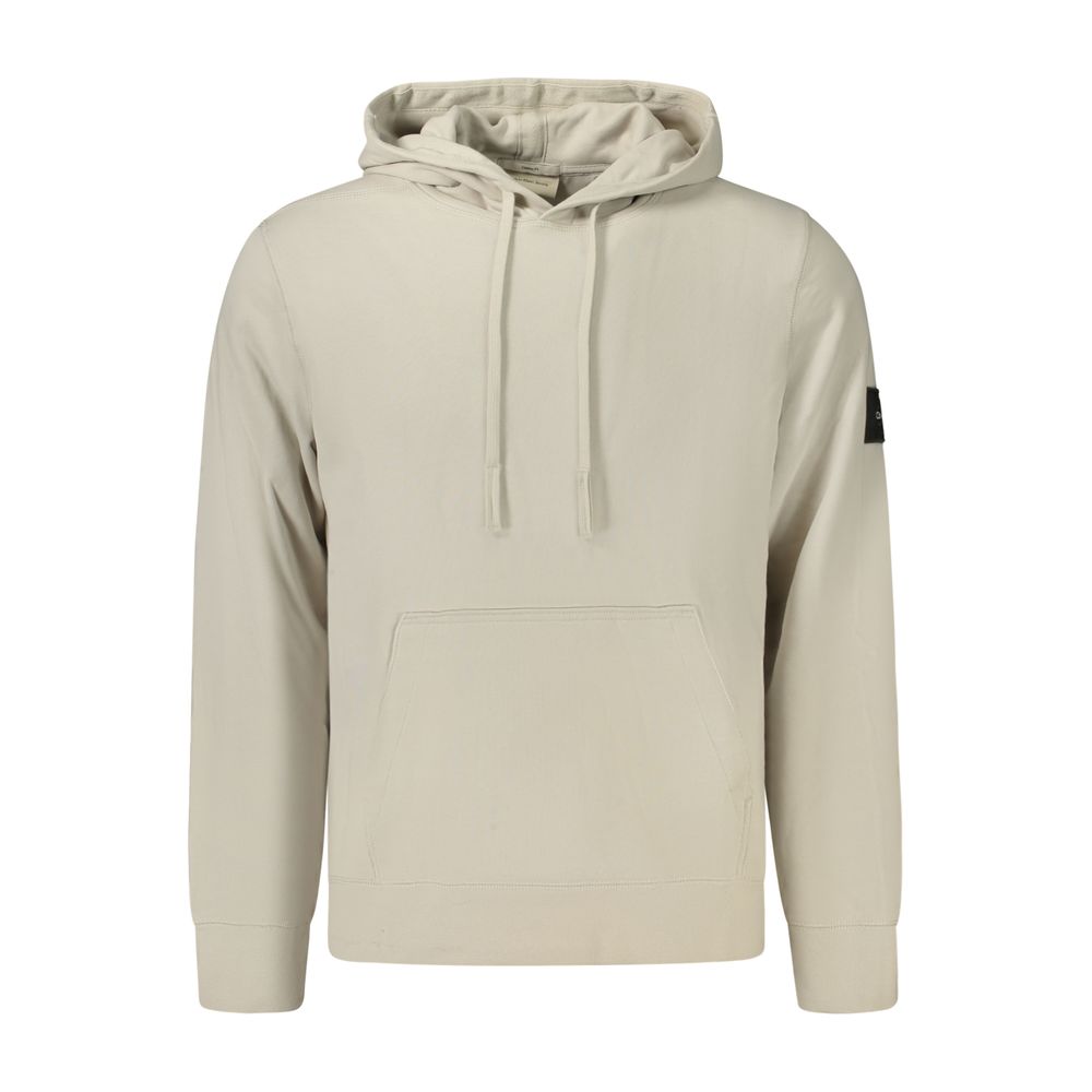 Sweat à capuche Calvin Klein homme en coton gris – CA-47361