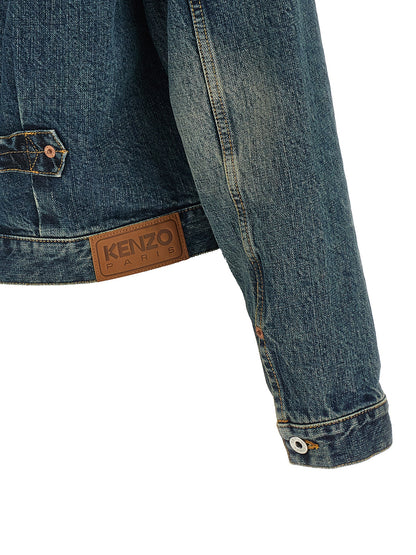 Kenzo Blue Cotton Denim Jacket