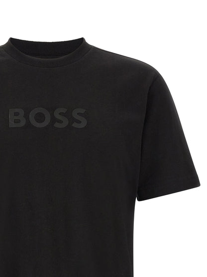Hugo Boss Black Cotton T-Shirt