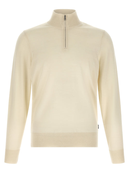 Hugo Boss Beige Virgin Wool Cardigan