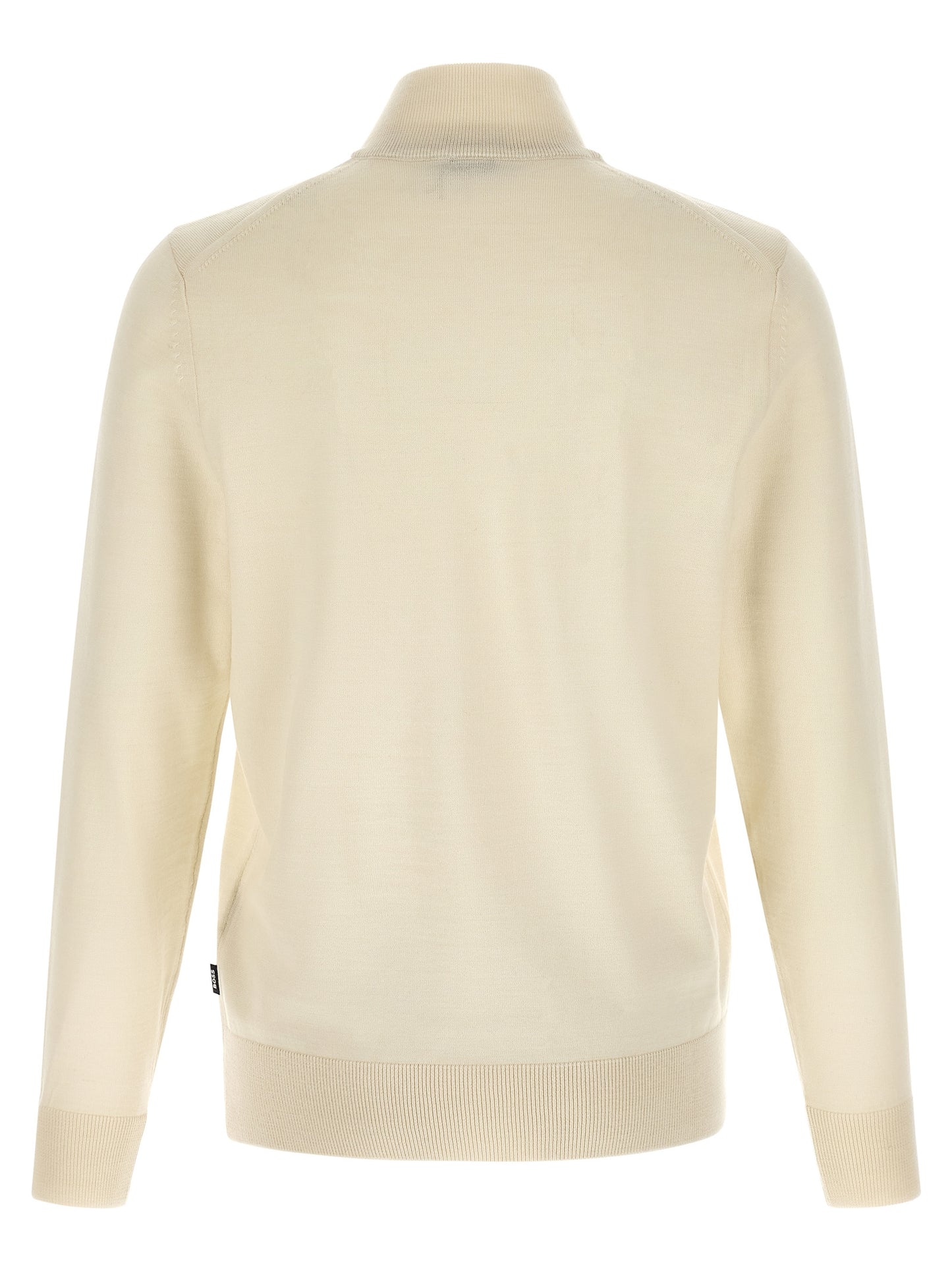 Hugo Boss Beige Virgin Wool Cardigan