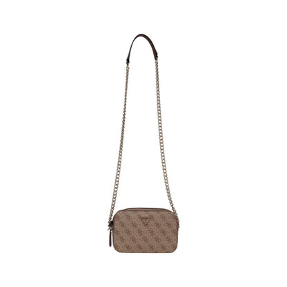 Guess Brown Polyethylene Handbag