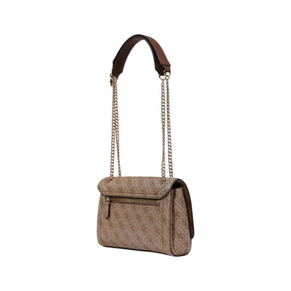 Guess Brown Polyethylene Handbag